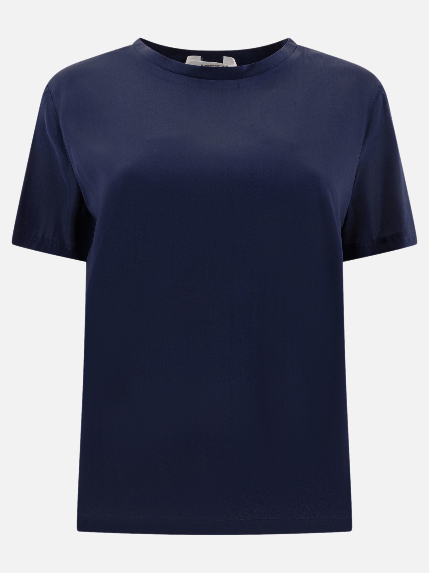 Crewneck t-shirts Solid colour  Blue - F.IT Women | PDP | VIETTI Online Store | Zoom-Modal
