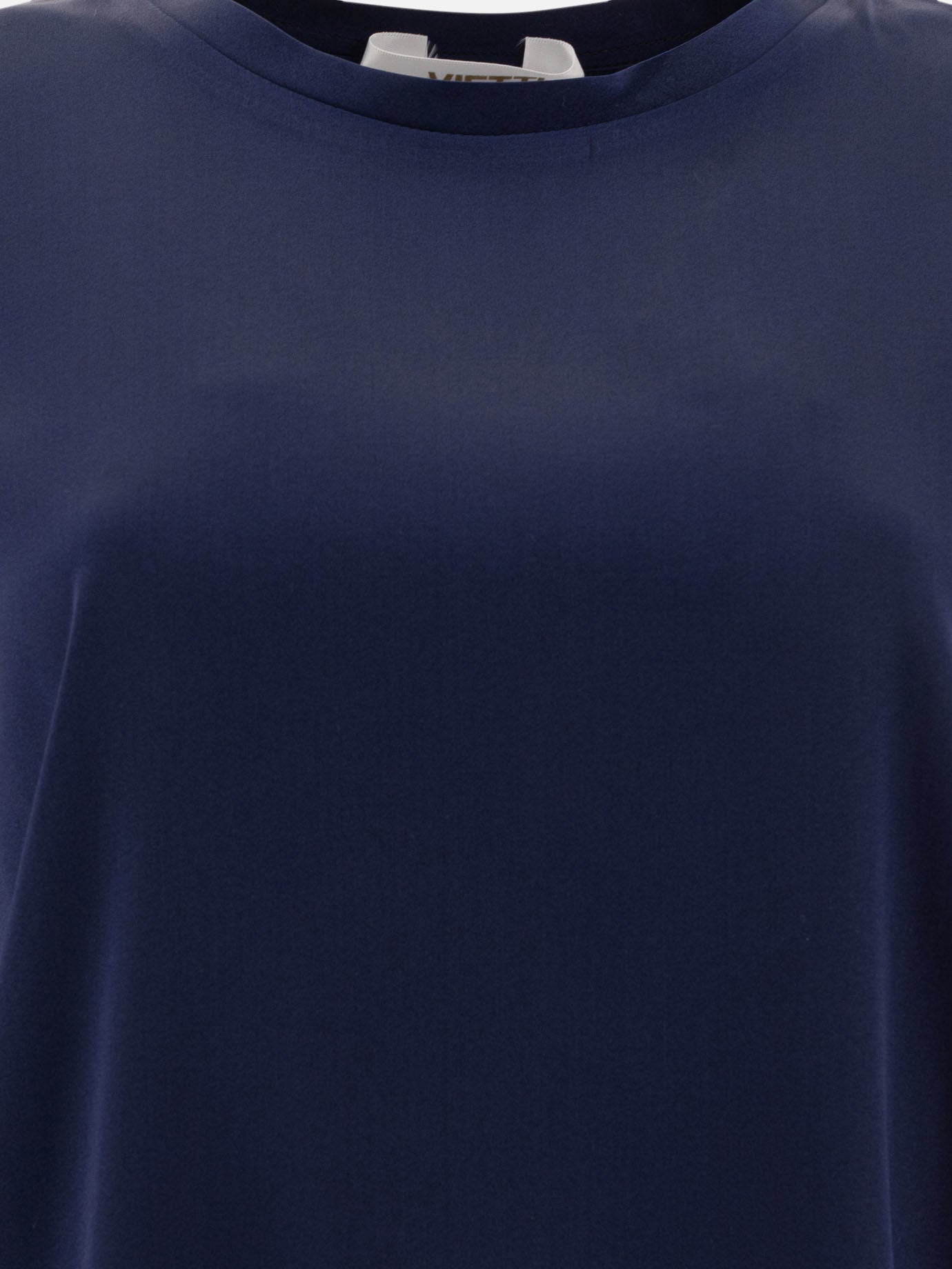 Crewneck t-shirts Solid colour  Blue - F.IT Women | PDP | VIETTI Online Store | Zoom-Modal_3
