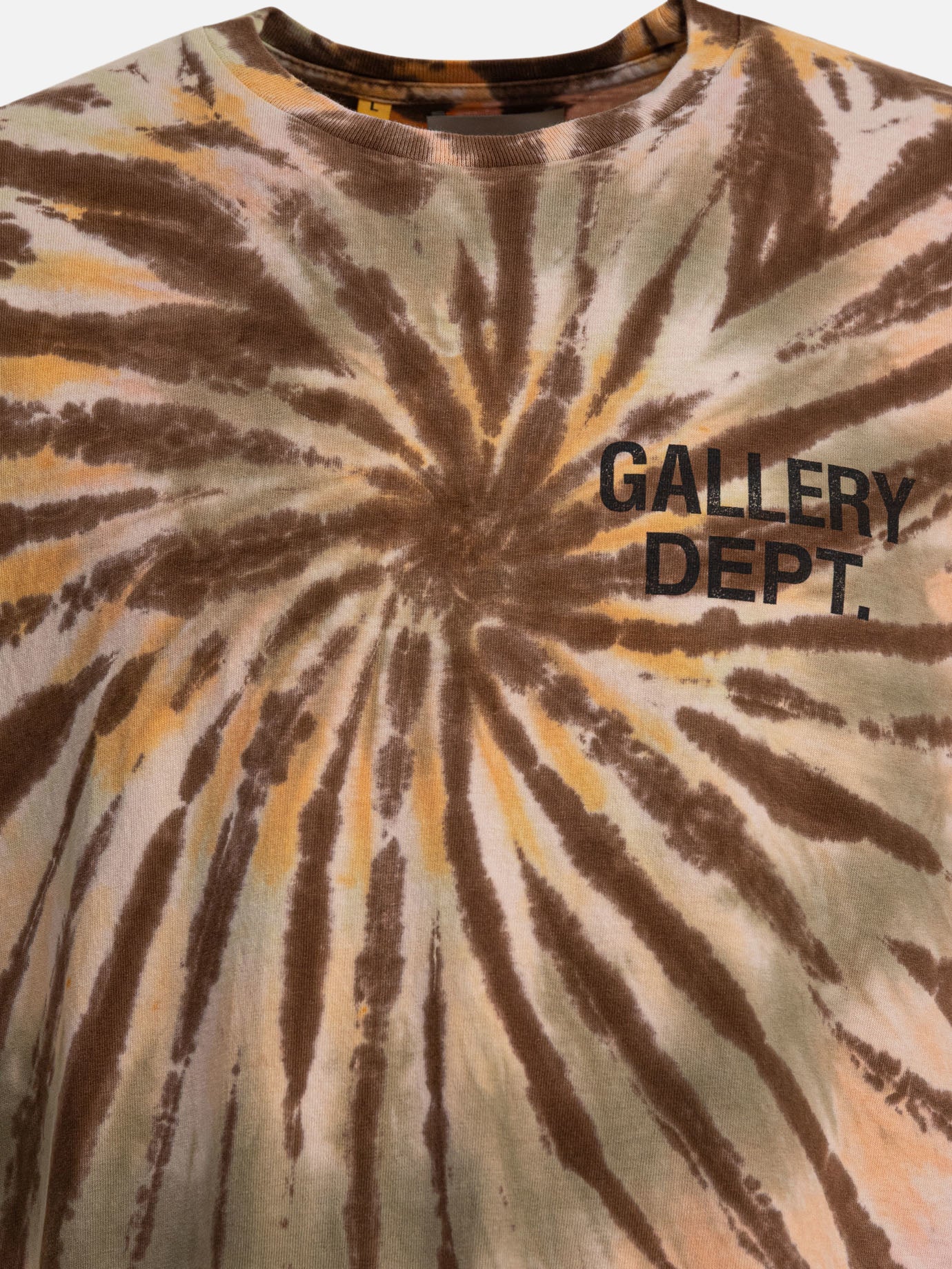 T-shirt girocollo Tie-dye  Marrone - Gallery Dept. Uomo | PDP | VIETTI Online Store | Zoom-Modal_3
