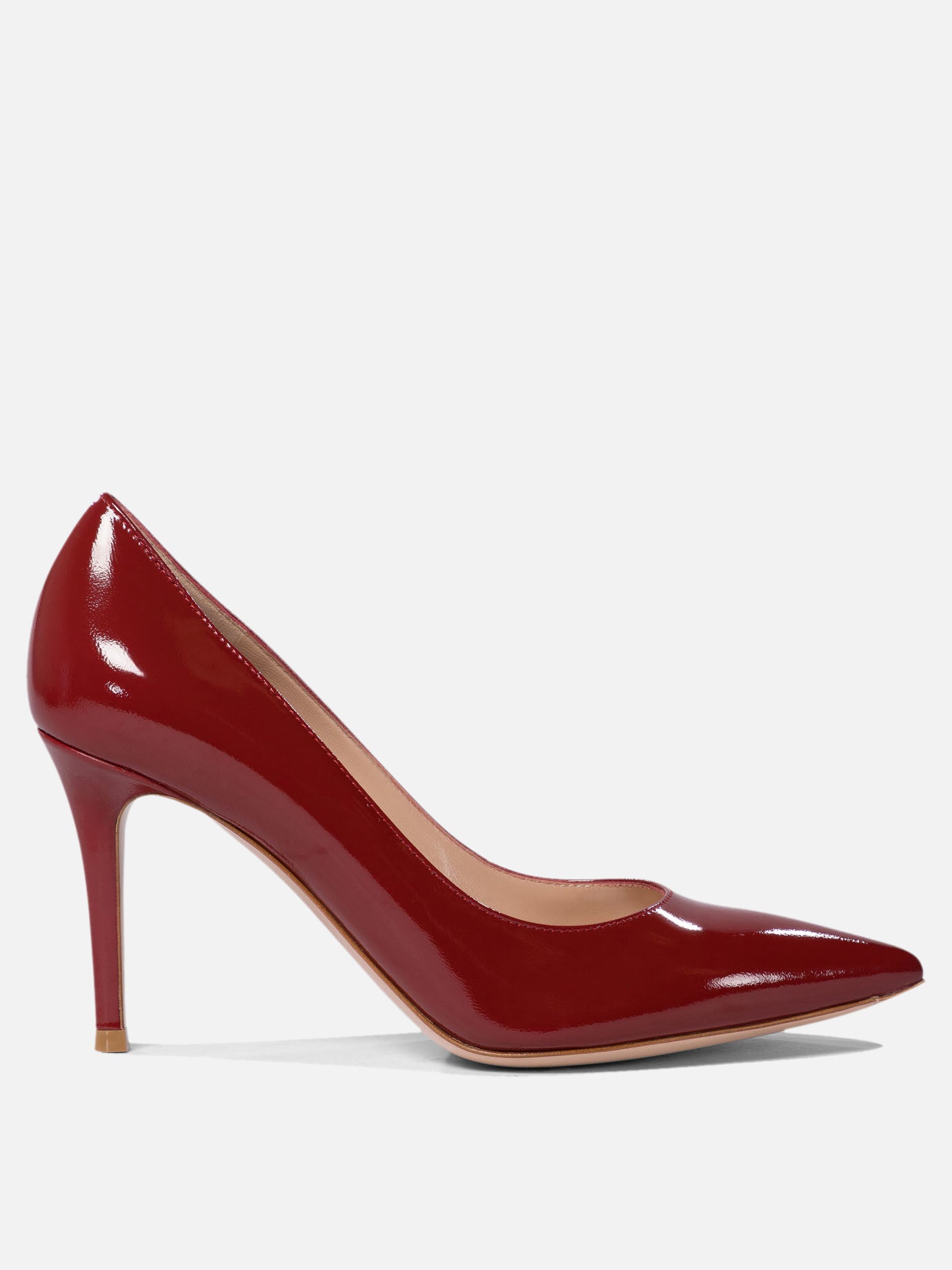 Pumps 100% patent leather - 100% leather  Red - Gianvito Rossi Women | PDP | VIETTI Online Store | Zoom-Modal

