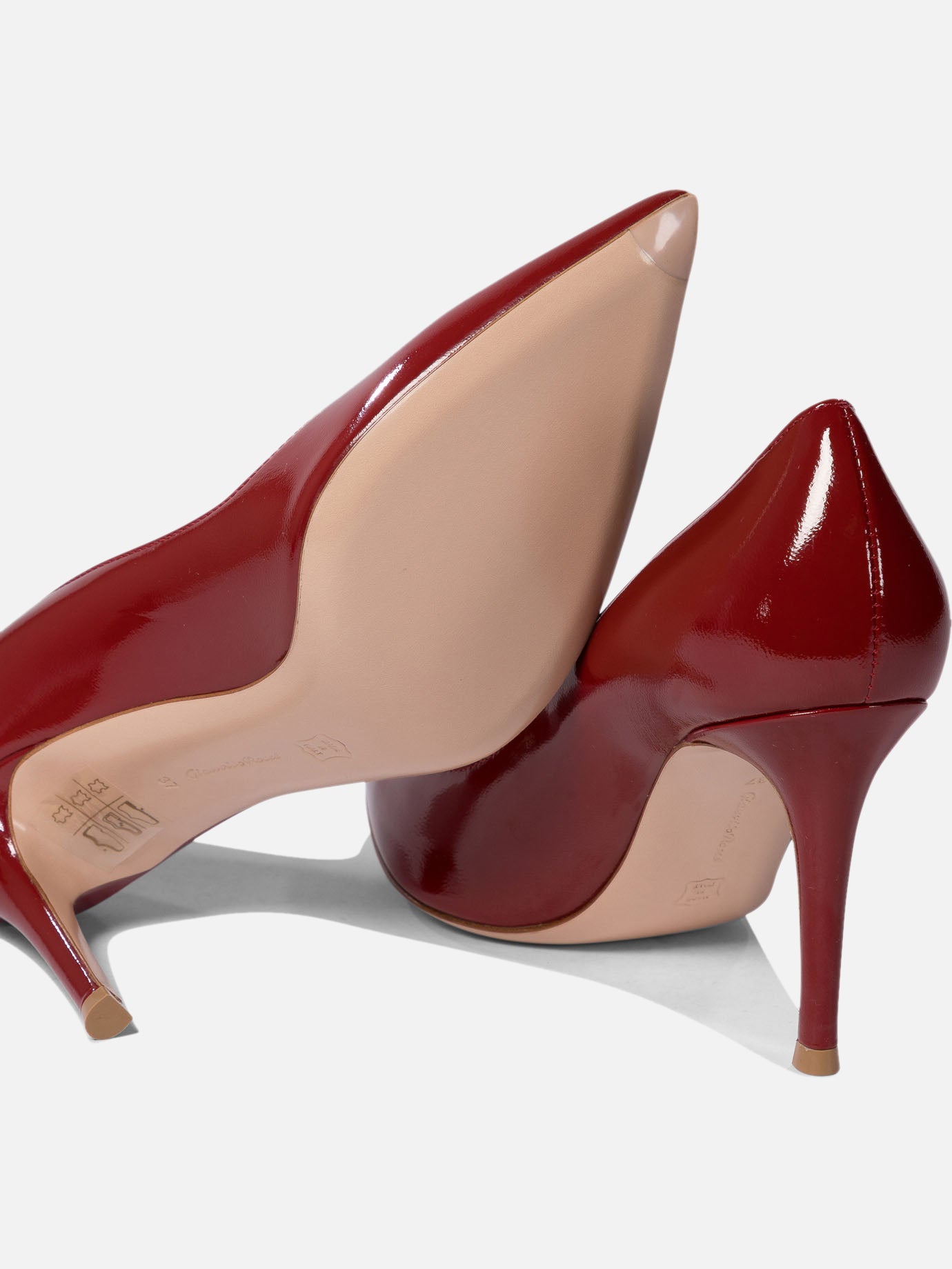 Pumps 100% patent leather - 100% leather  Red - Gianvito Rossi Women | PDP | VIETTI Online Store | Zoom-Modal_5
