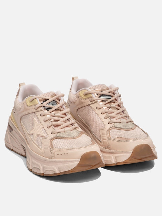 Sneaker basse 49% polyester 30% cow leather 12% polyurethane textile 9% ovine leather - 100% rubber  Rosa - Golden Goose Donna | PLP | VIETTI Online Store | 2
