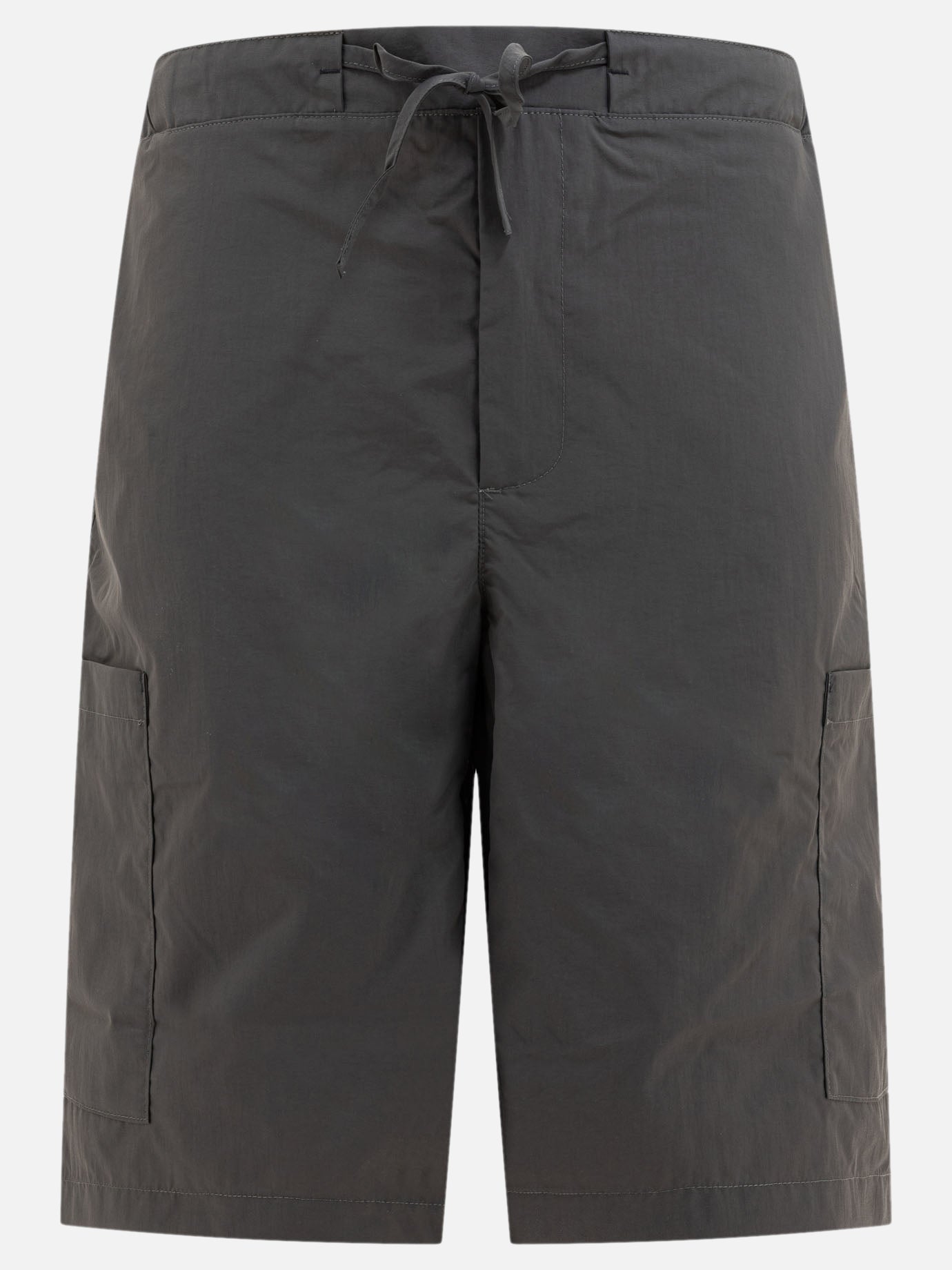 Drawstring shorts Solid colour  Grey - Gr10K Men | PDP | VIETTI Online Store | Zoom-Modal

