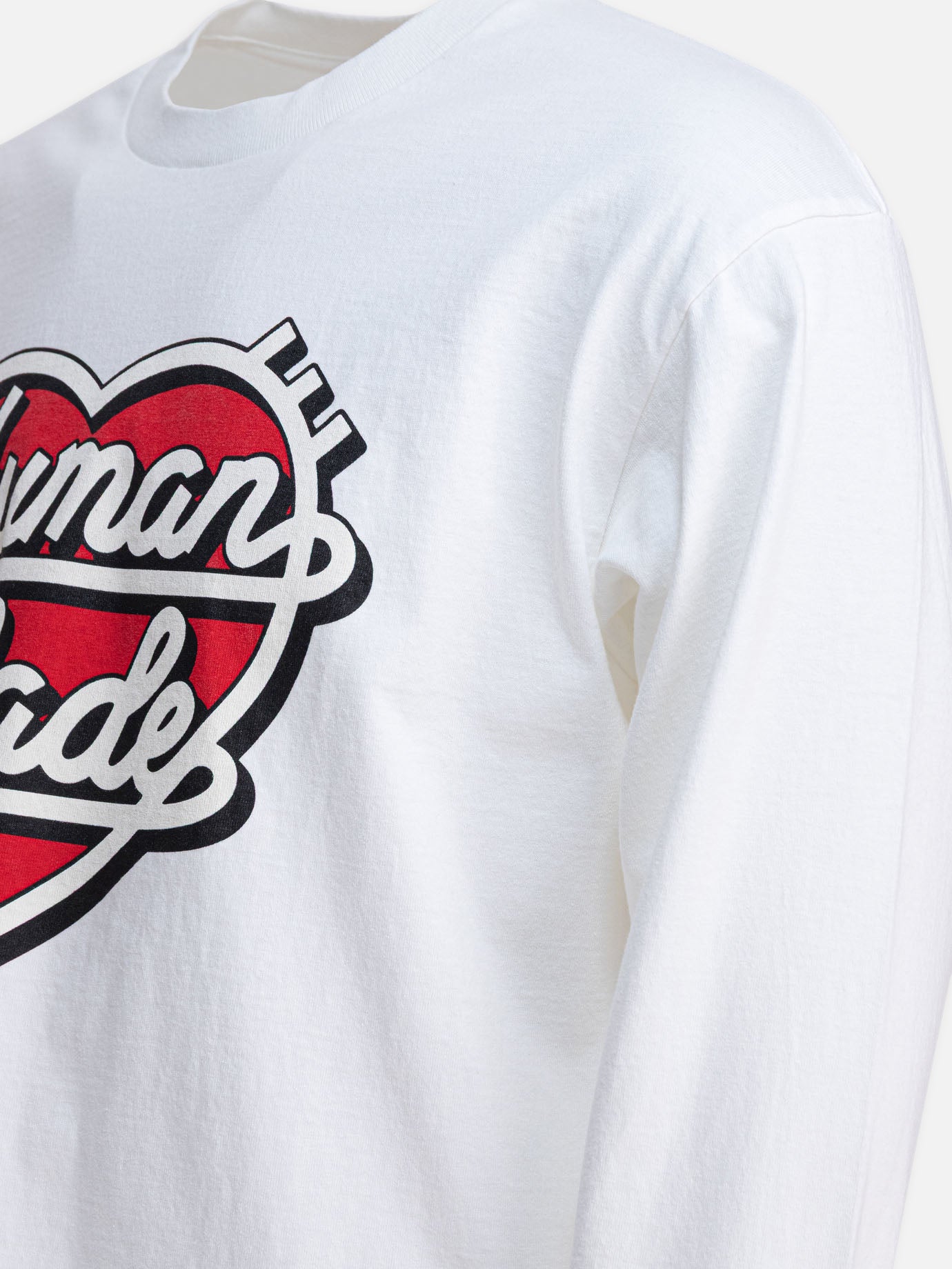 T-shirt girocollo Logo  Bianco - Human Made Uomo | PDP | VIETTI Online Store | thumbnail_4