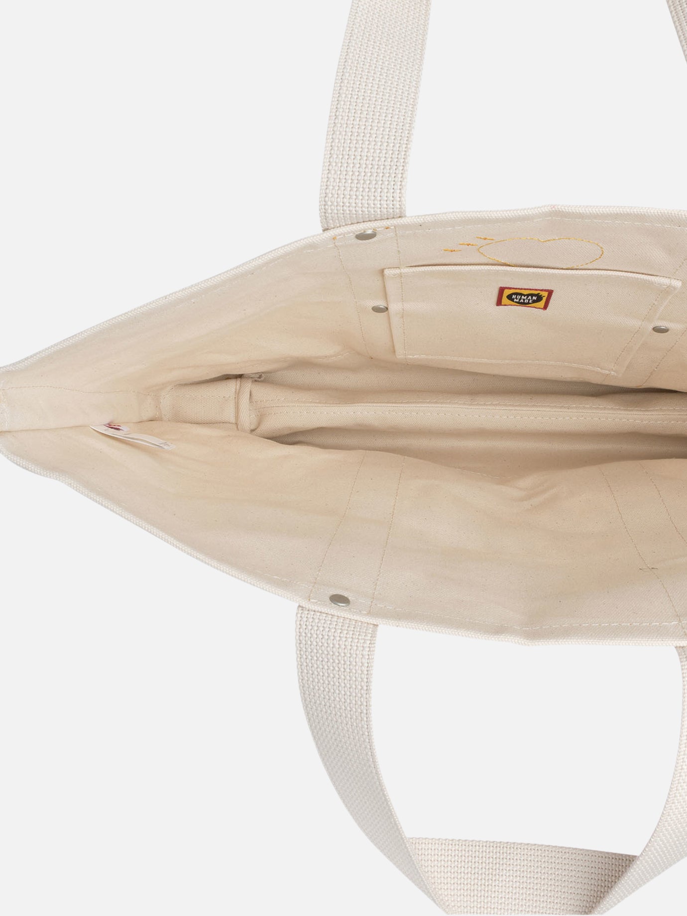 Human Made Logo tote bag White