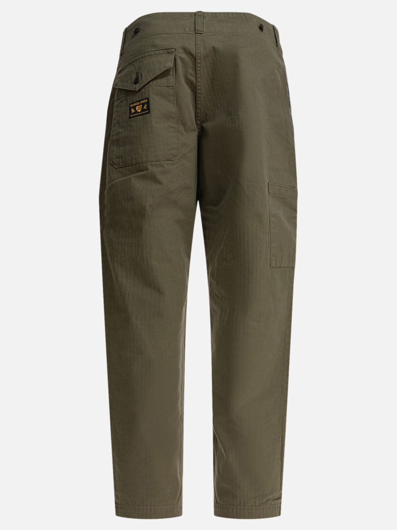 Cargo & parachute trousers Solid colour  Green - Human Made Men | PDP | VIETTI Online Store | thumbnail_2