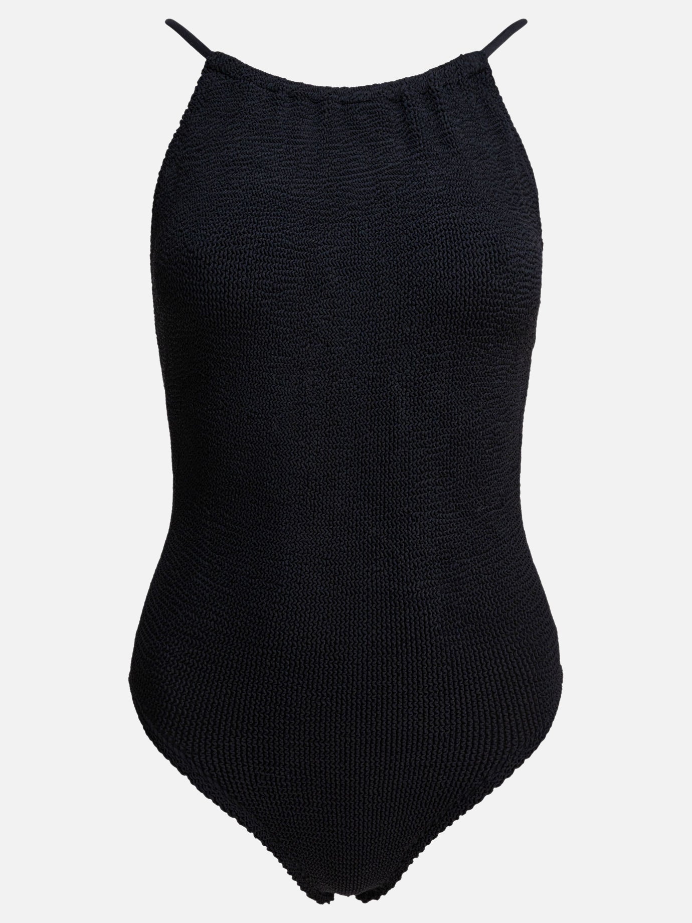 Costumi interi Solid colour  Nero - Hunza G Donna | PDP | VIETTI Online Store | Zoom-Modal
