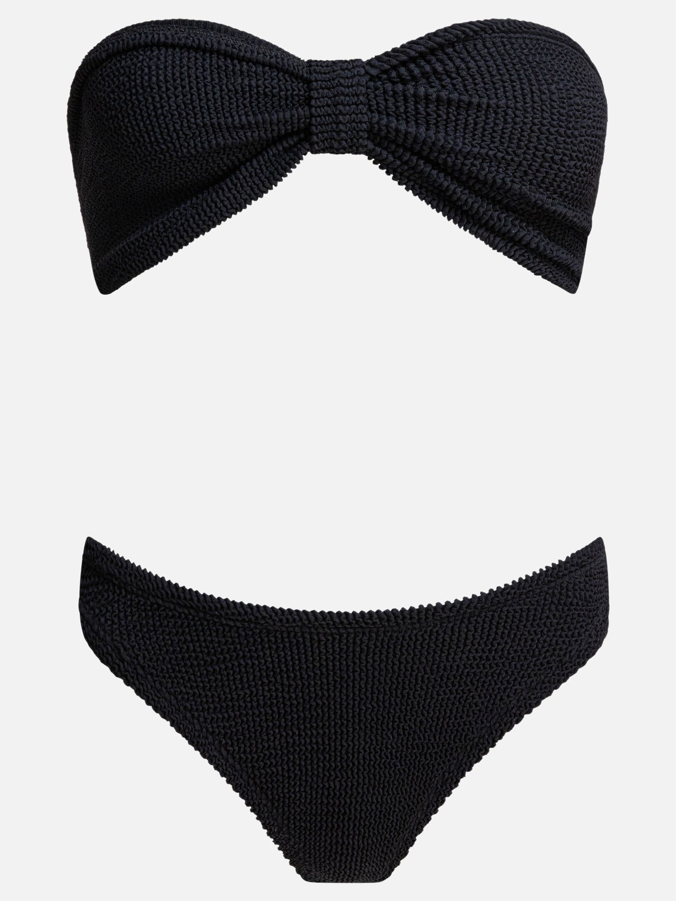 Bikinis Solid colour  Black - Hunza G Women | PDP | VIETTI Online Store | thumbnail