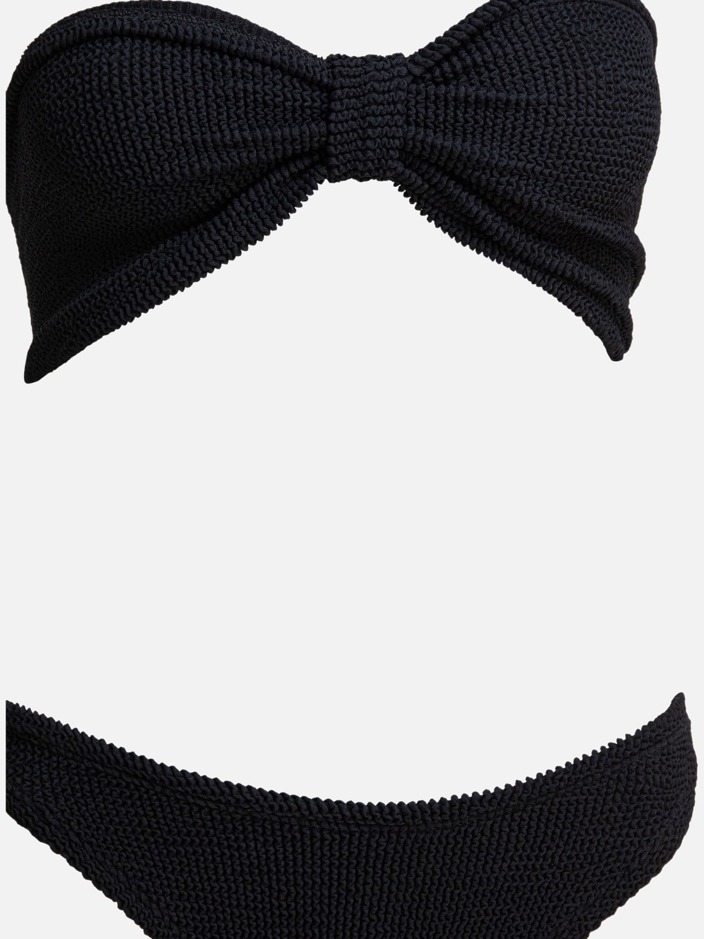 Bikinis Solid colour  Black - Hunza G Women | PDP | VIETTI Online Store | thumbnail_3