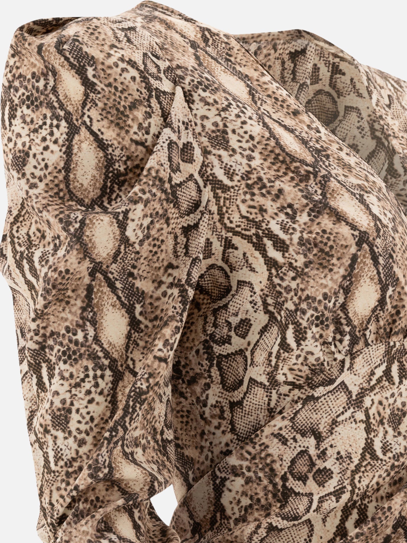 Long dresses Animal print  Beige - Isabel Marant Women | PDP | VIETTI Online Store | thumbnail_4
