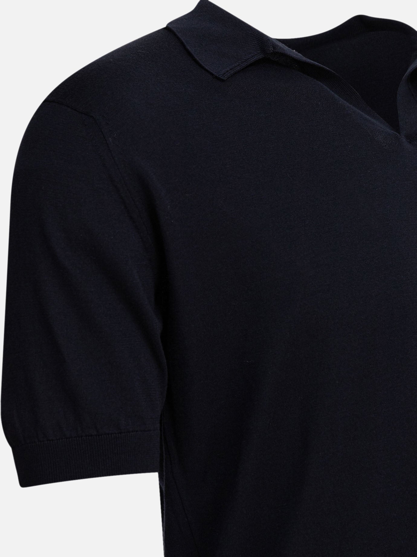 John Smedley "Noah" polo shirt Blue