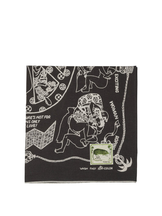 KAPITAL Foulard "Yobai" 20452504_UNI Black 1