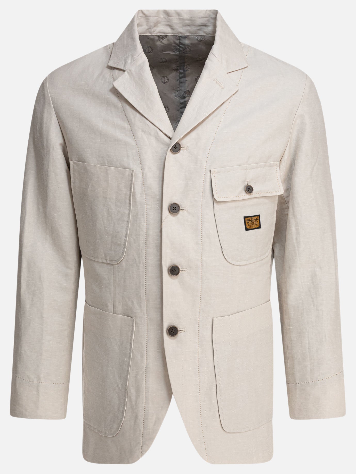 KAPITAL Blazer &quot;BEERpt&quot; 29482235_3 Beige thumbnail_1