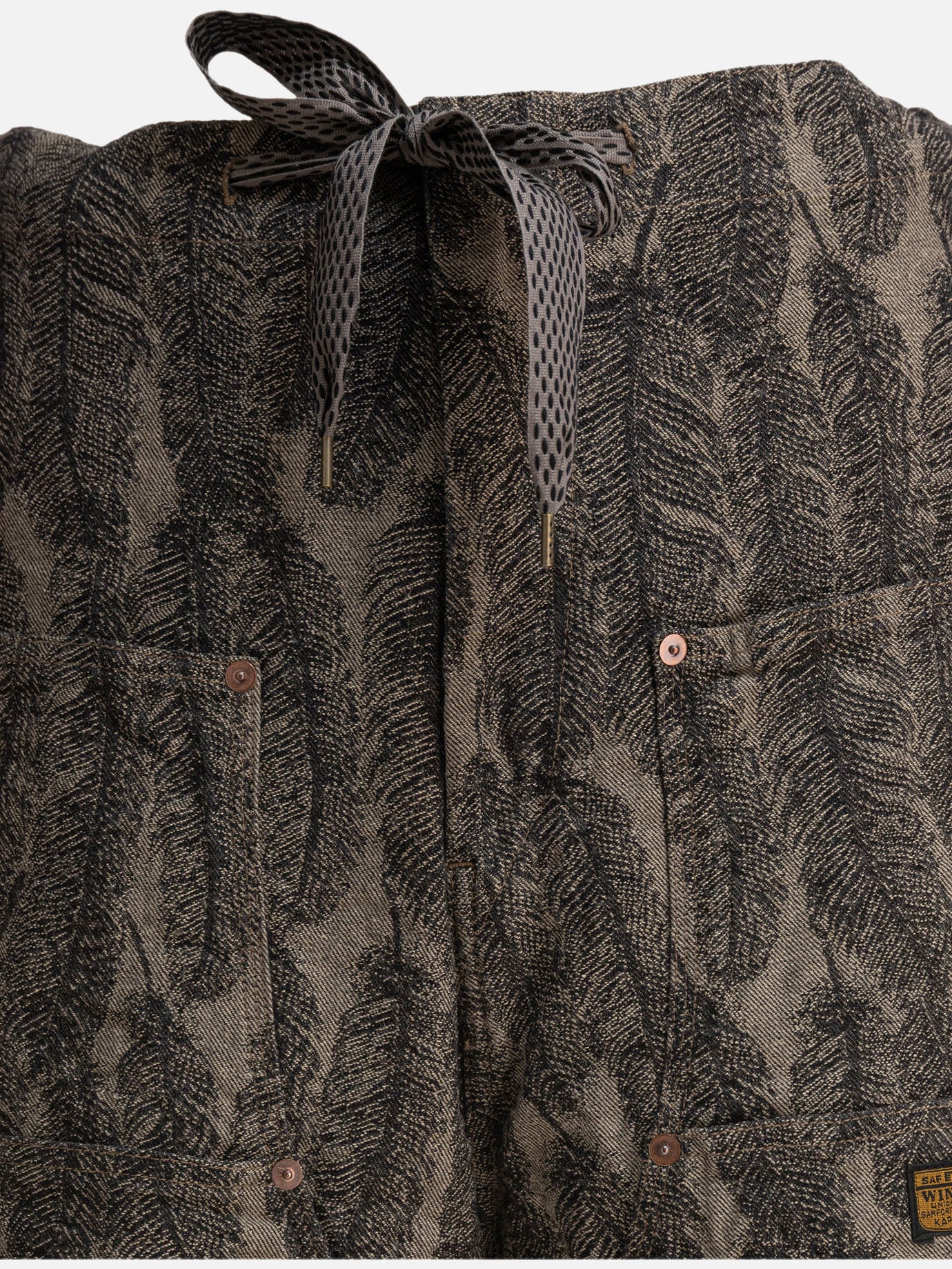 KAPITAL Short &quot;Magpie&quot; 10947679_2 Beige thumbnail_2