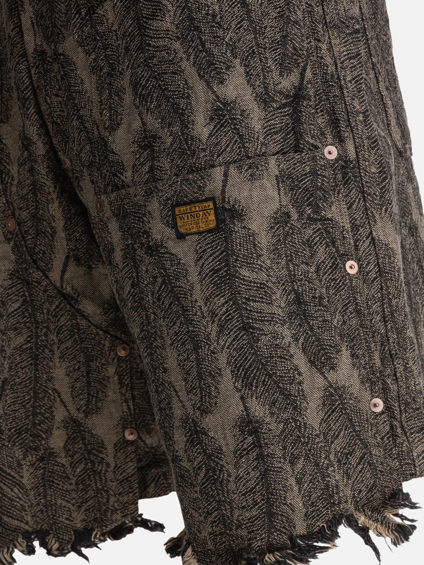 KAPITAL Short &quot;Magpie&quot; 10947679_2 Beige thumbnail_3