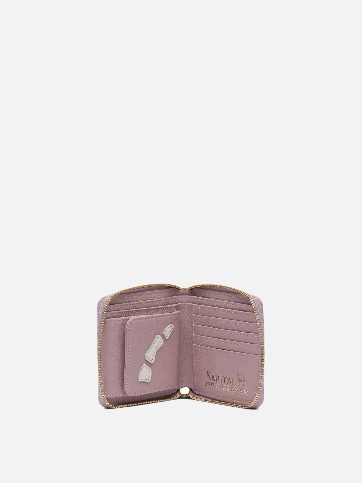 KAPITAL Portafoglio &quot;Thumb-Up Bone&quot; 15379598_UNI Pink thumbnail_5