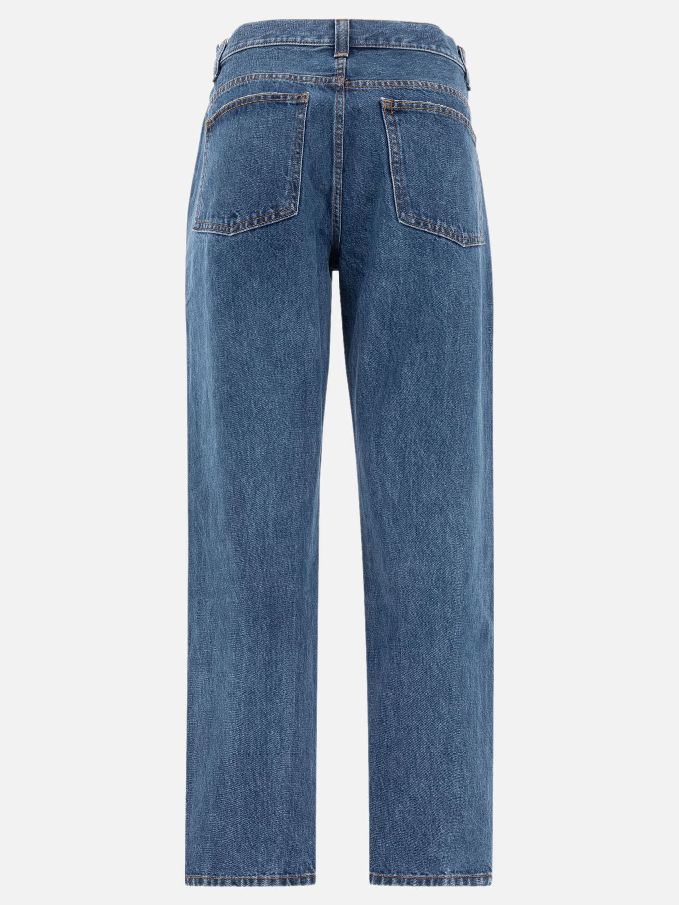 Jeans a gamba dritta Denim  Blu - Khaite Donna | PDP | VIETTI Online Store | Zoom-Modal_2
