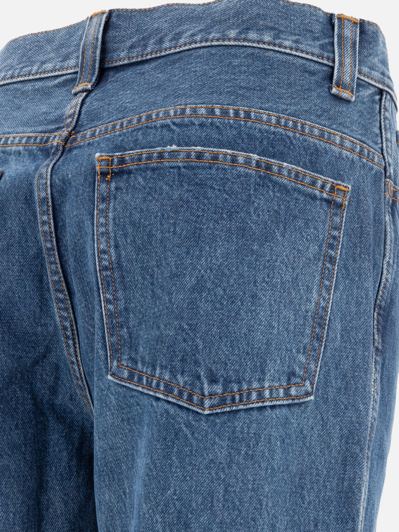 Jeans a gamba dritta Denim  Blu - Khaite Donna | PDP | VIETTI Online Store | Zoom-Modal_4
