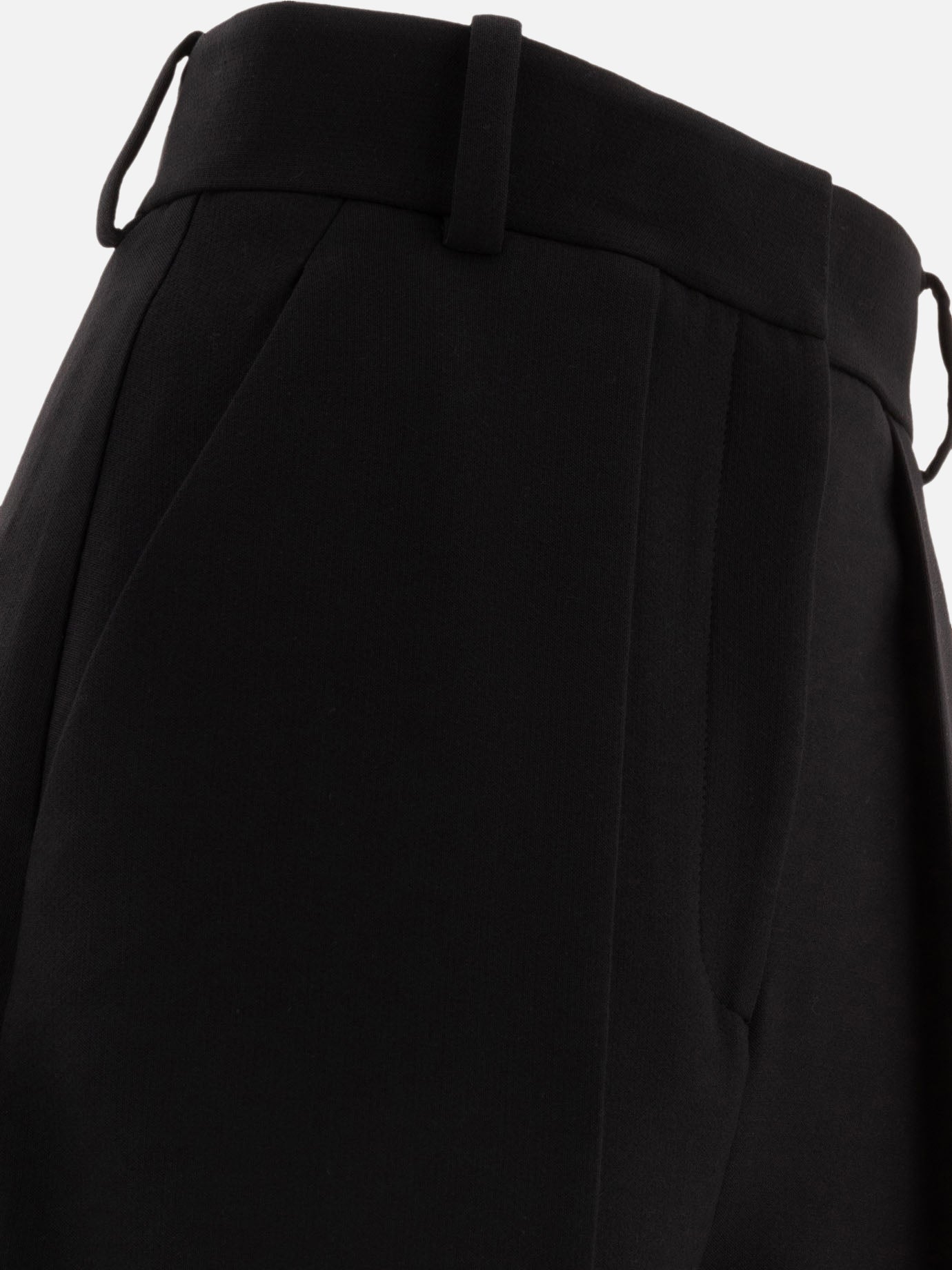 Khaite Pantaloni a gamba larga 15434439_4 Black thumbnail_4