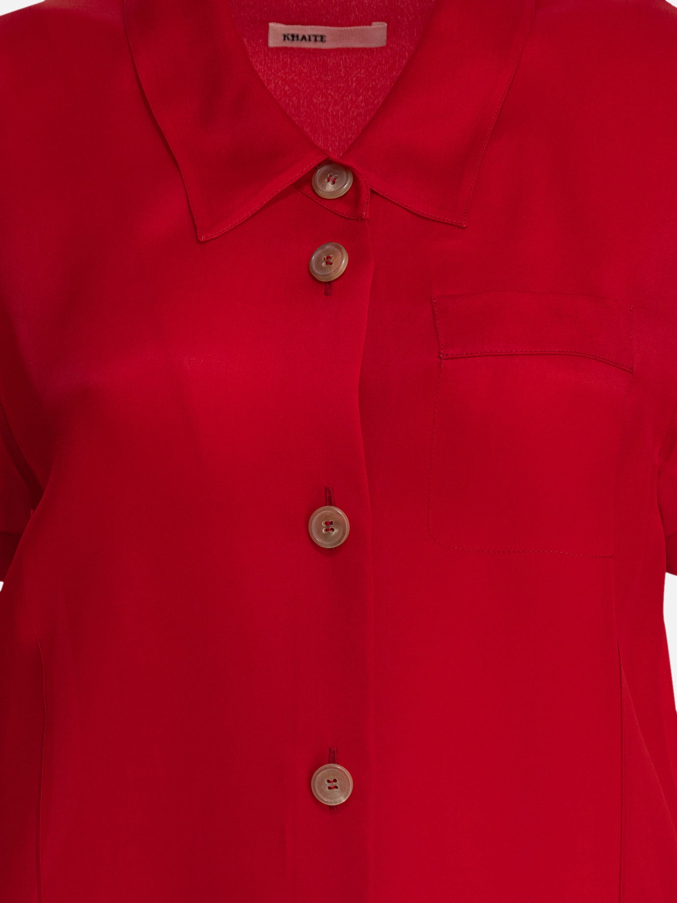 Long dresses Solid colour  Fuchsia - Khaite Women | PDP | VIETTI Online Store | thumbnail_3