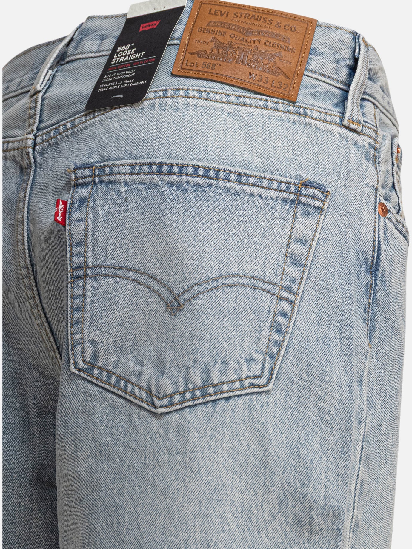 Levi&#39;s &quot;568™ Loose Straight&quot; jeans 18582116_33/32 Light blue thumbnail_4