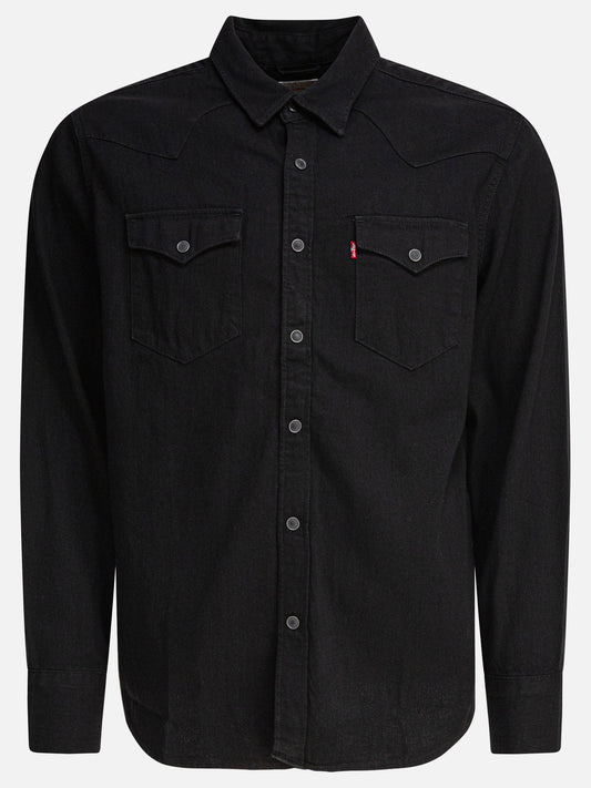 Camicie casual Solid colour  Nero - Levi's Uomo | PDP | VIETTI Online Store 

