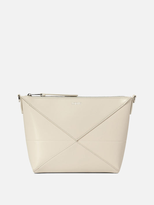 Loewe "Puzzle Fold" shoulder bag White