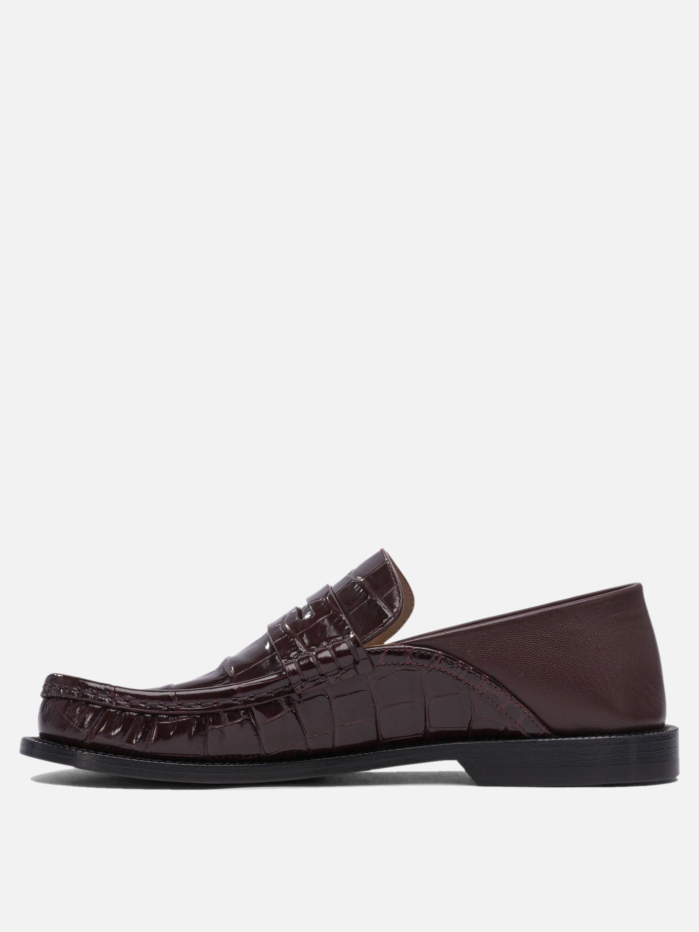 Loewe "Campo" loafers Bordeaux