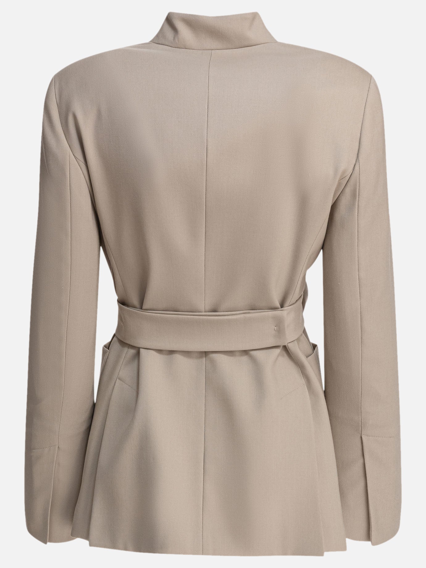 Blazer Tinta unita  Beige - Max Mara Donna | PDP | VIETTI Online Store | Zoom-Modal_2

