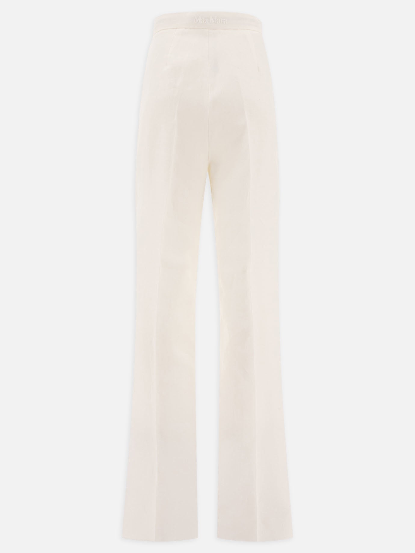 Max Mara Pantaloni a gamba larga 17075141_38 White thumbnail_2