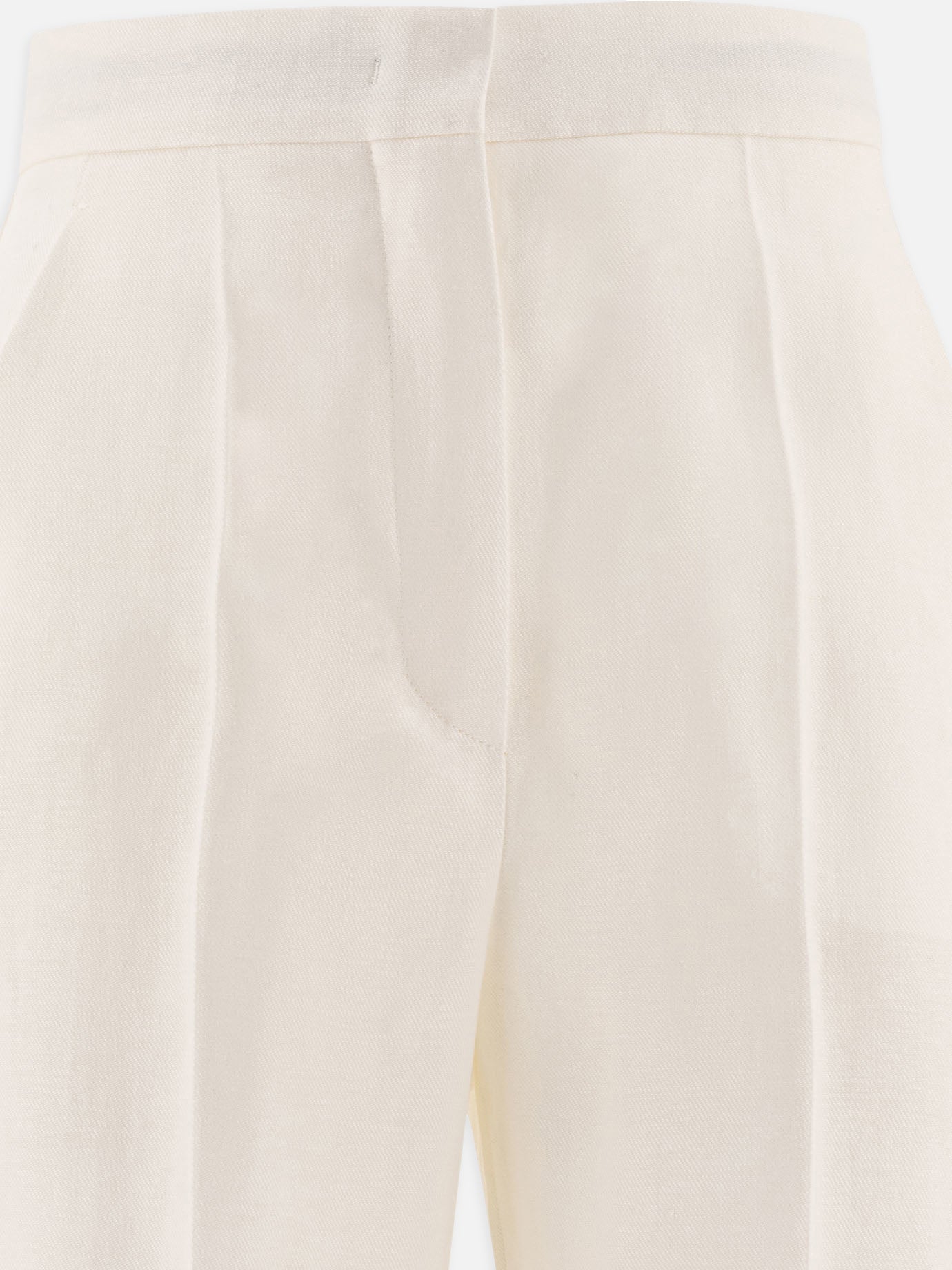 Max Mara Pantaloni a gamba larga 17075141_38 White thumbnail_3