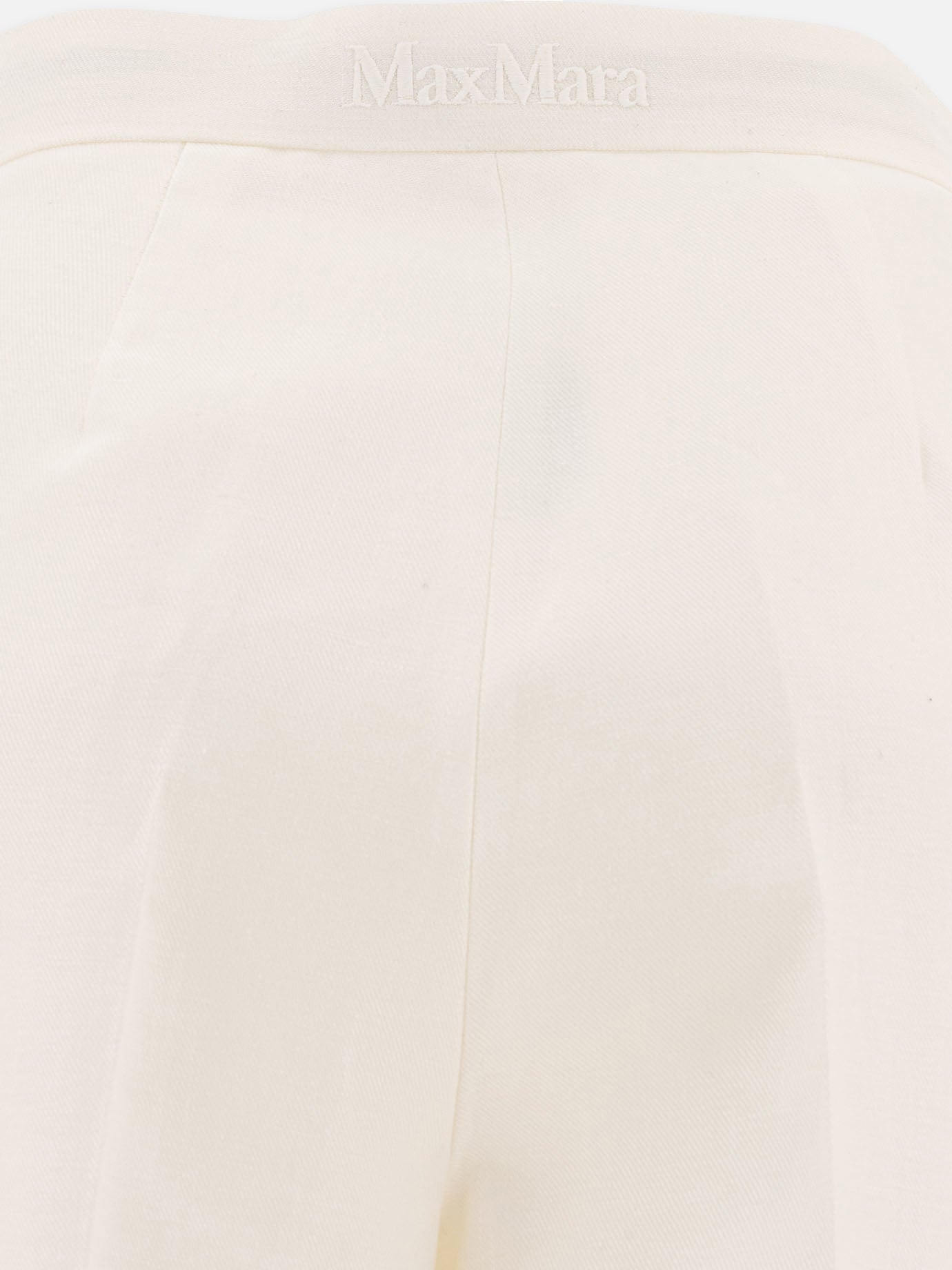 Max Mara Wide-leg pants White