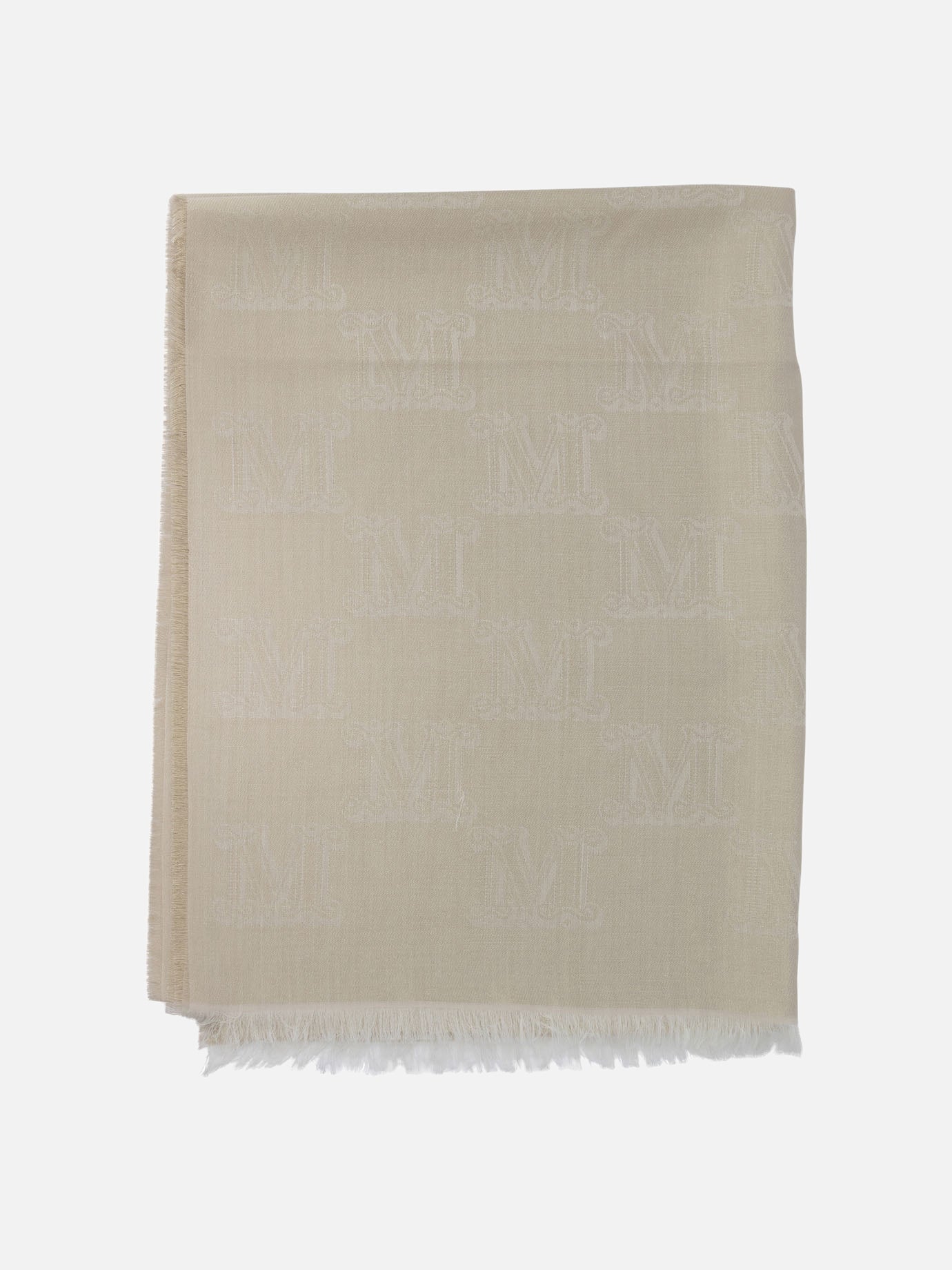 Max Mara Sciarpa in seta, lana e cashmere 15732419_UNI Gold thumbnail_1