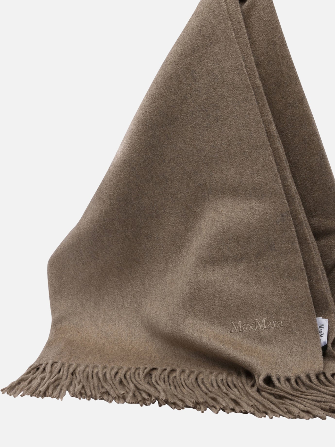 Max Mara Sciarpa in cashmere 14319927_UNI Brown thumbnail_2