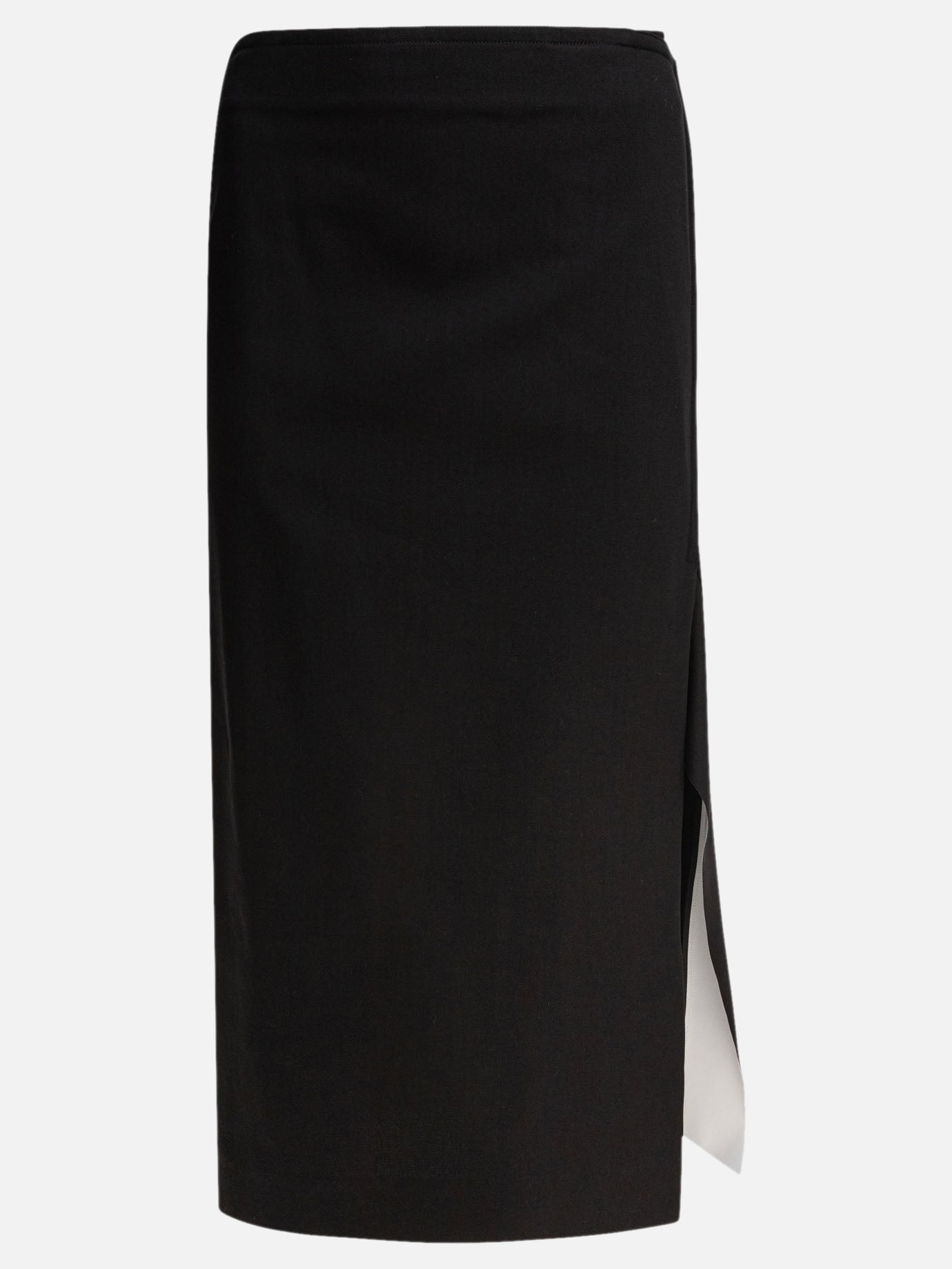 Gonne midi Solid colour  Nero - Max Mara Sportmax Donna | PDP | VIETTI Online Store | Zoom-Modal
