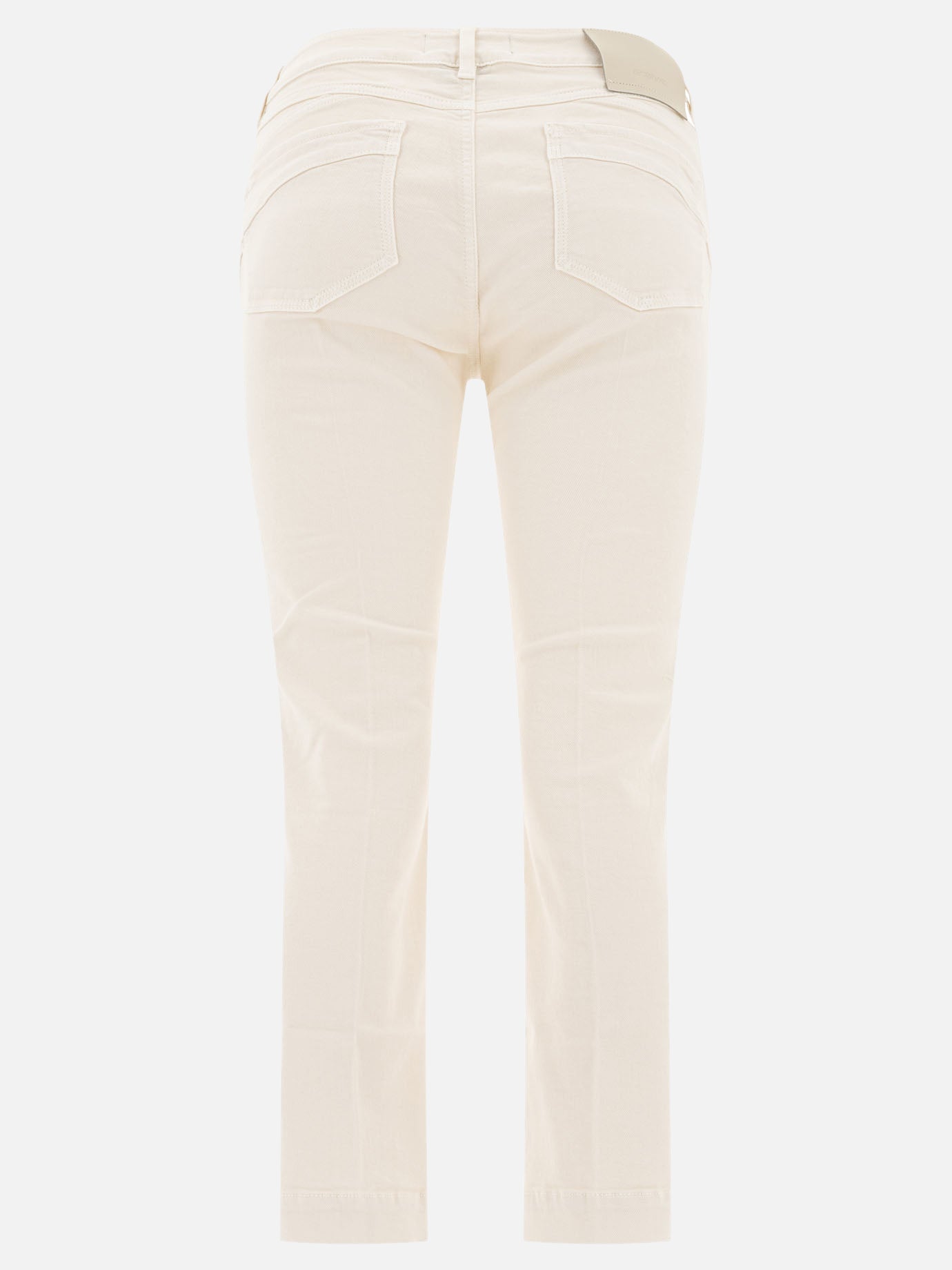 Jeans a gamba dritta Solid colour  Bianco - Max Mara Sportmax Donna | PDP | VIETTI Online Store | Zoom-Modal_2
