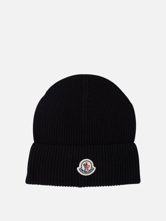 Moncler Berretto in cotone 17391560_UNI Black 1