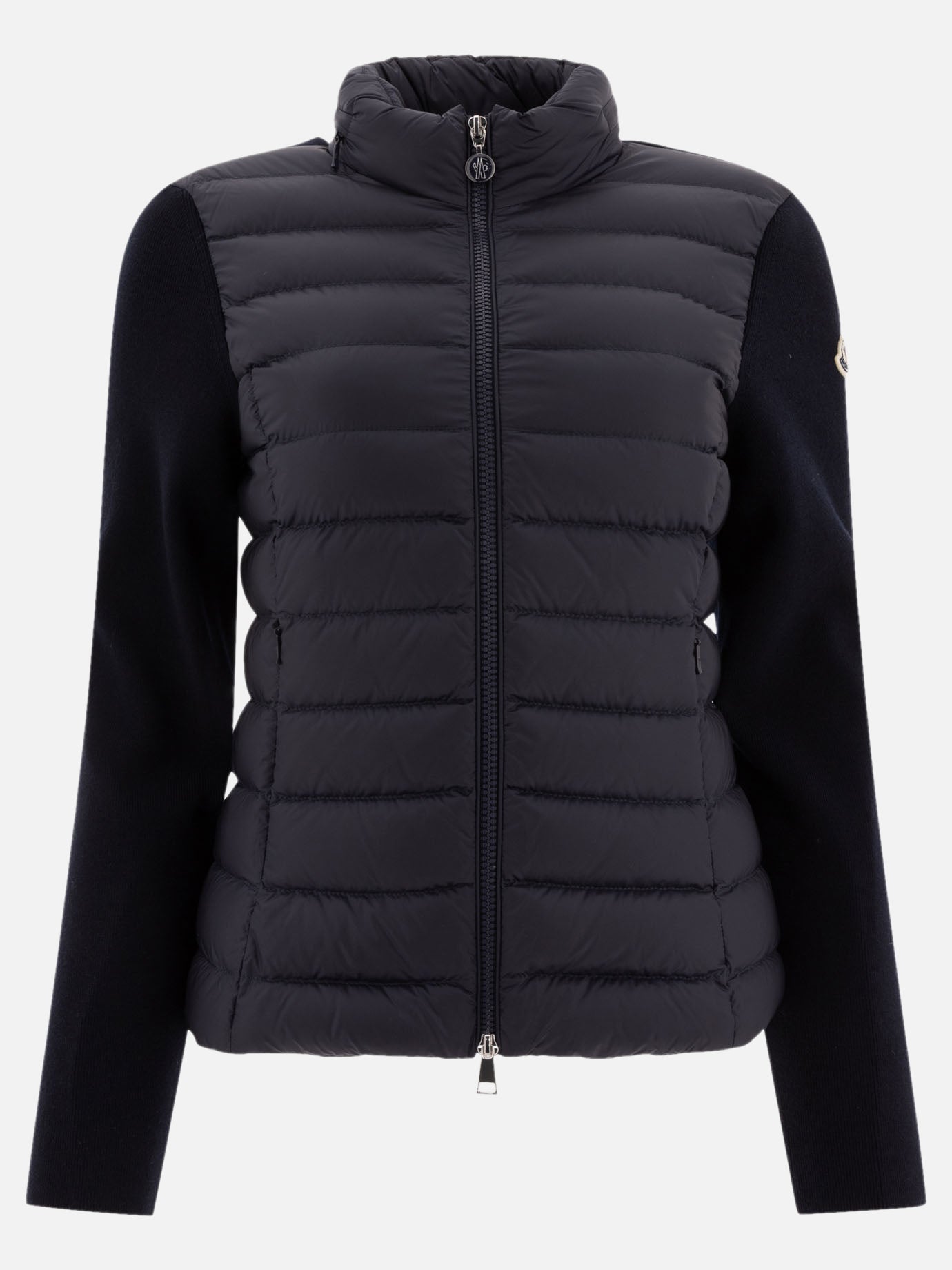 Down jackets Logo  Blue - Moncler Women | PDP | VIETTI Online Store | thumbnail