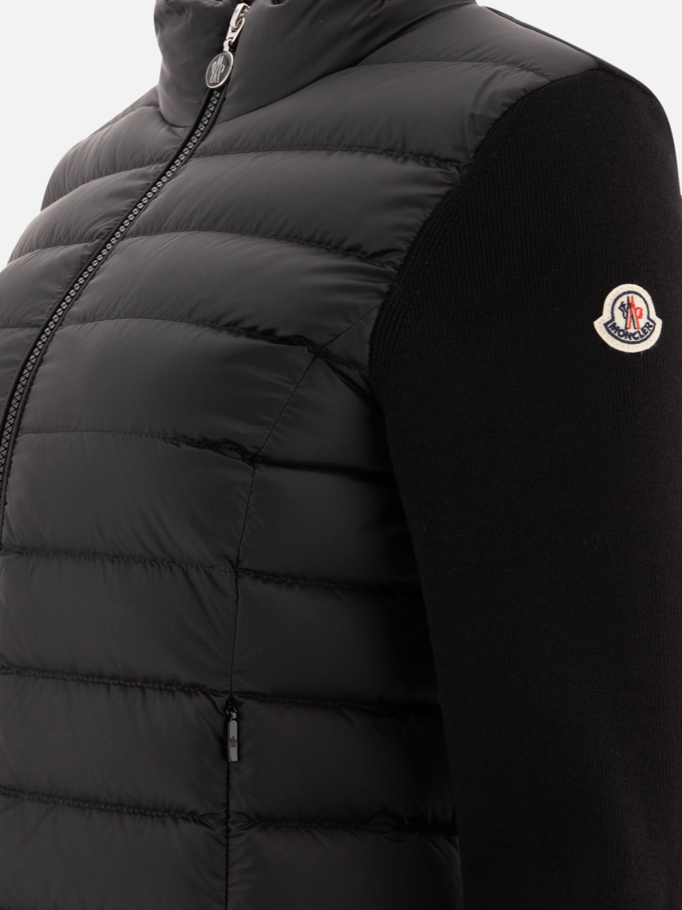Down jackets Logo  Black - Moncler Women | PDP | VIETTI Online Store | thumbnail_4
