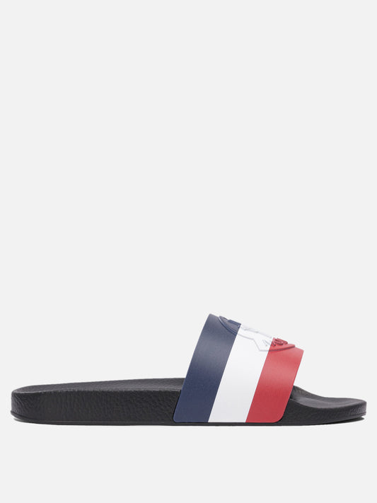 Moncler "Basile" slides 12998051_40 Blue 1