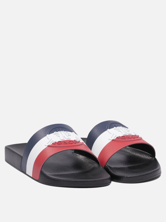 Moncler "Basile" slides 12998051_40 Blue 2