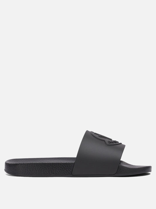Moncler "Basile" slides 18172473_40 Black 1