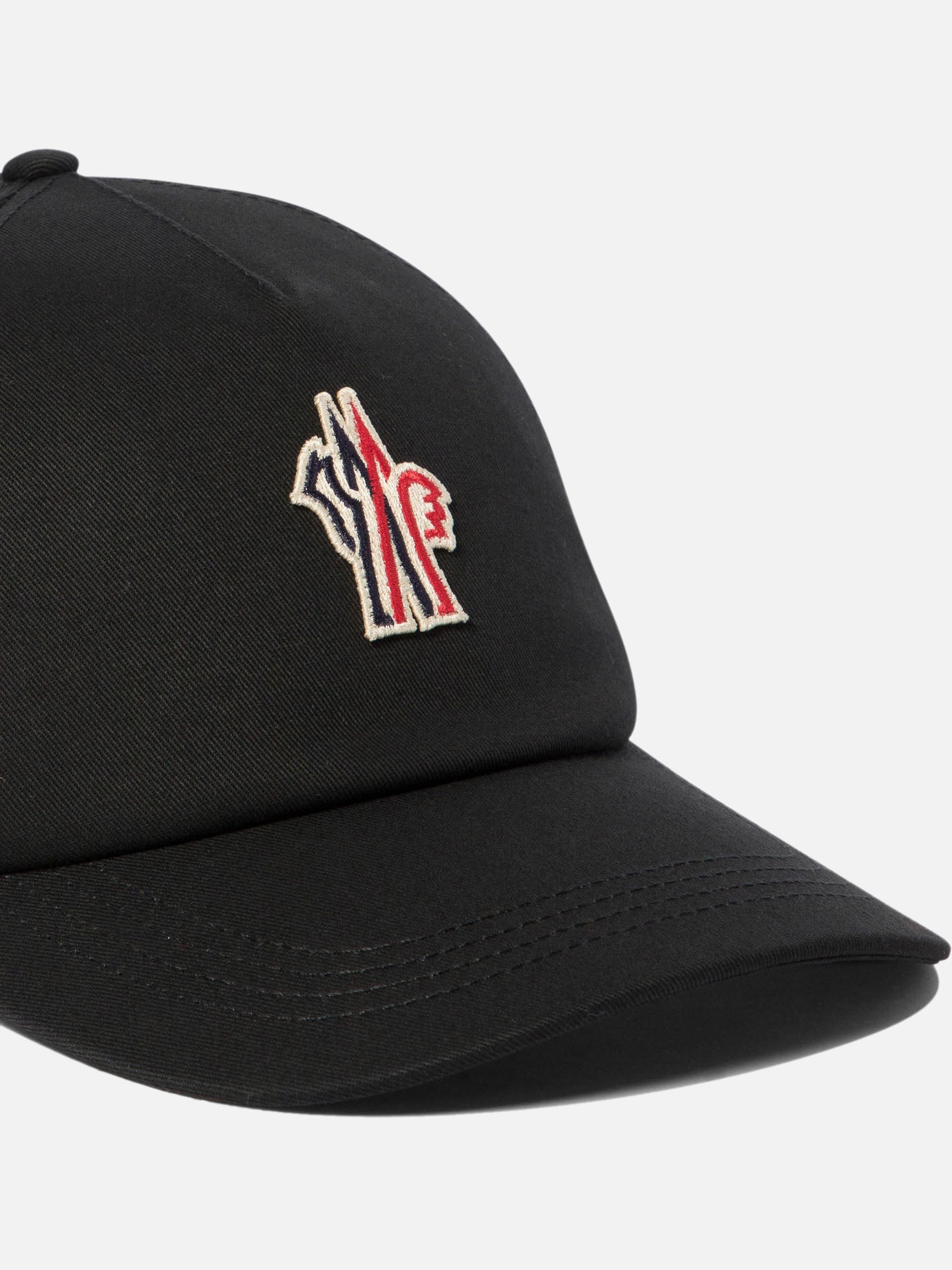 Baseball caps 100% cotton  Black - Moncler Grenoble Men | PDP | VIETTI Online Store | thumbnail_4
