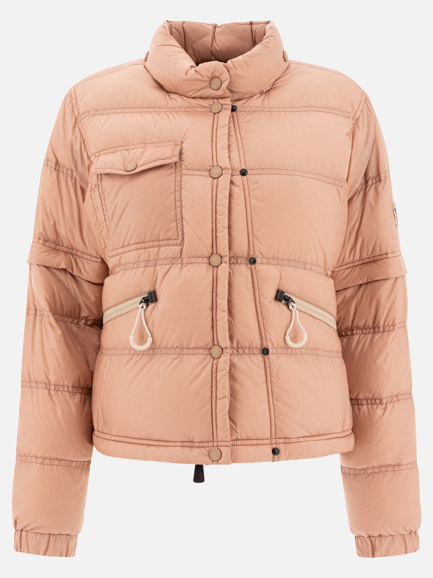 Moncler Grenoble "Mauduit" down jacket Pink