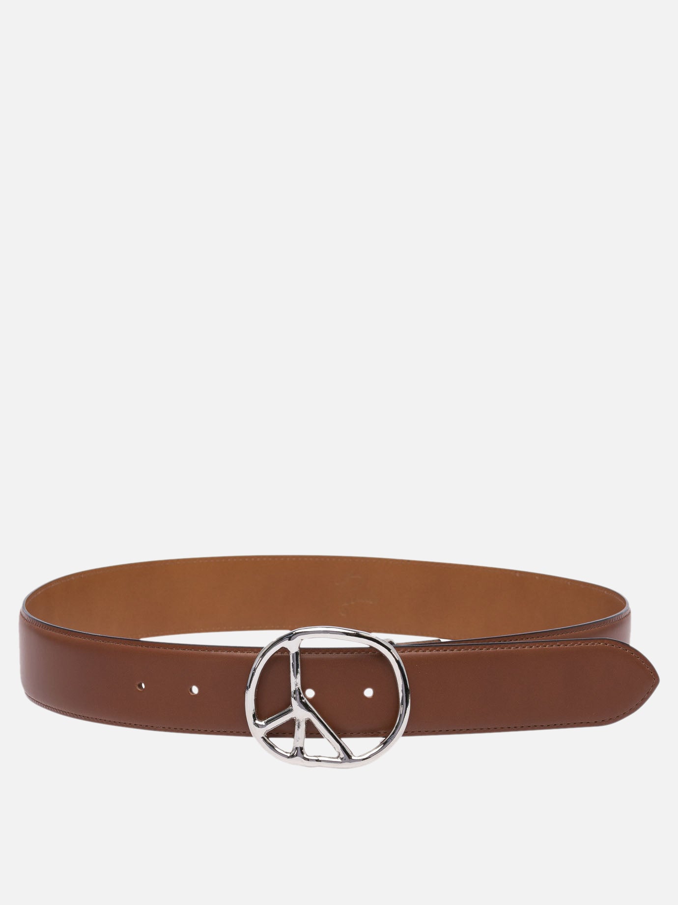 Needles "Peace" belt Brown