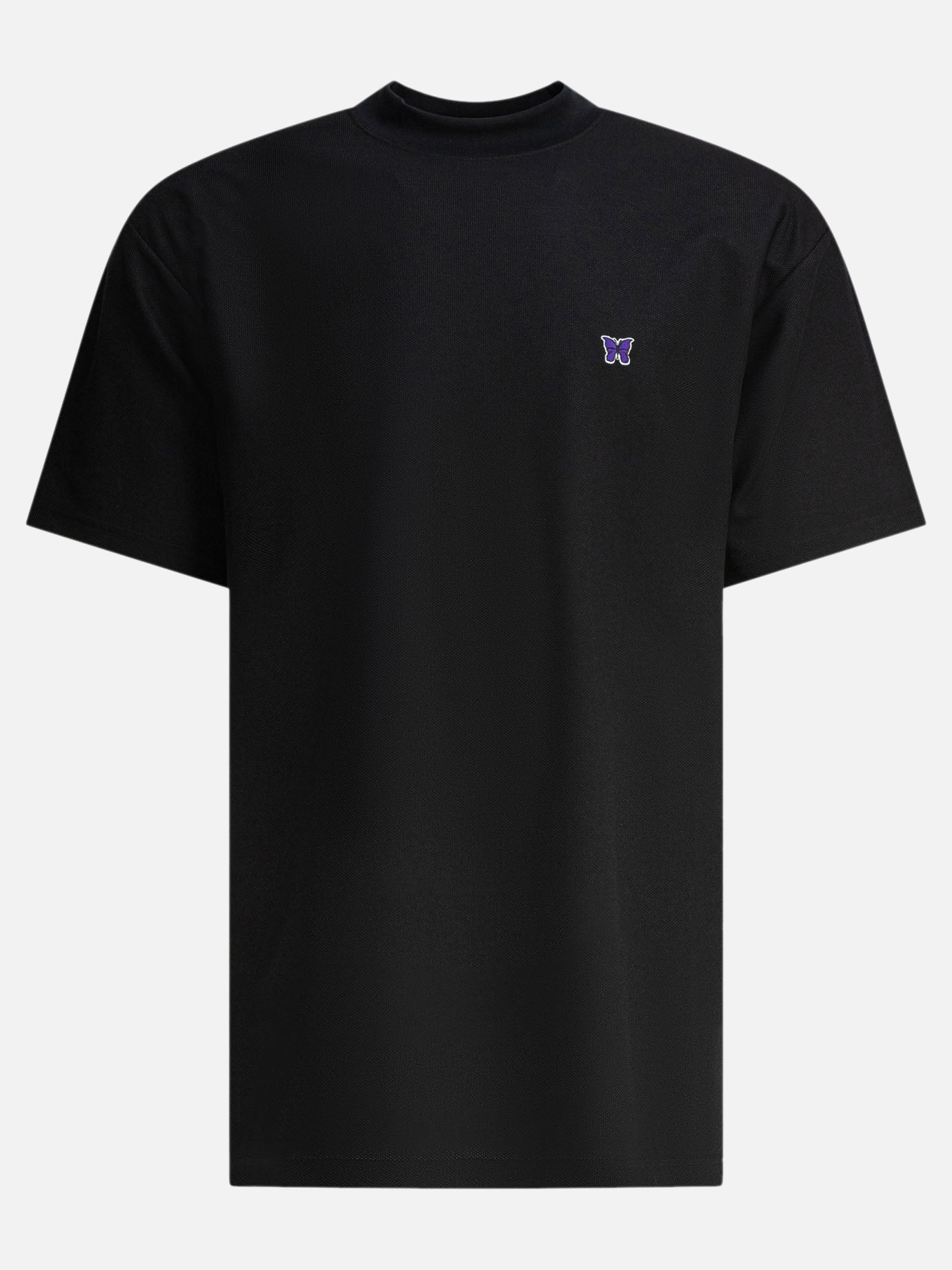 Mock neck t-shirts Logo  Black - Needles Men | PDP | VIETTI Online Store | Zoom-Modal
