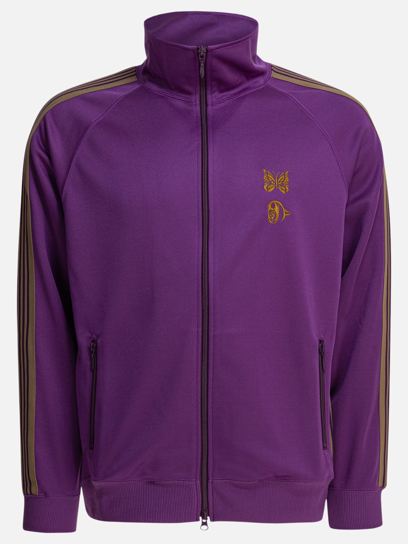Felpe con zip Solid colour  Viola - Needles Uomo | PDP | VIETTI Online Store | thumbnail