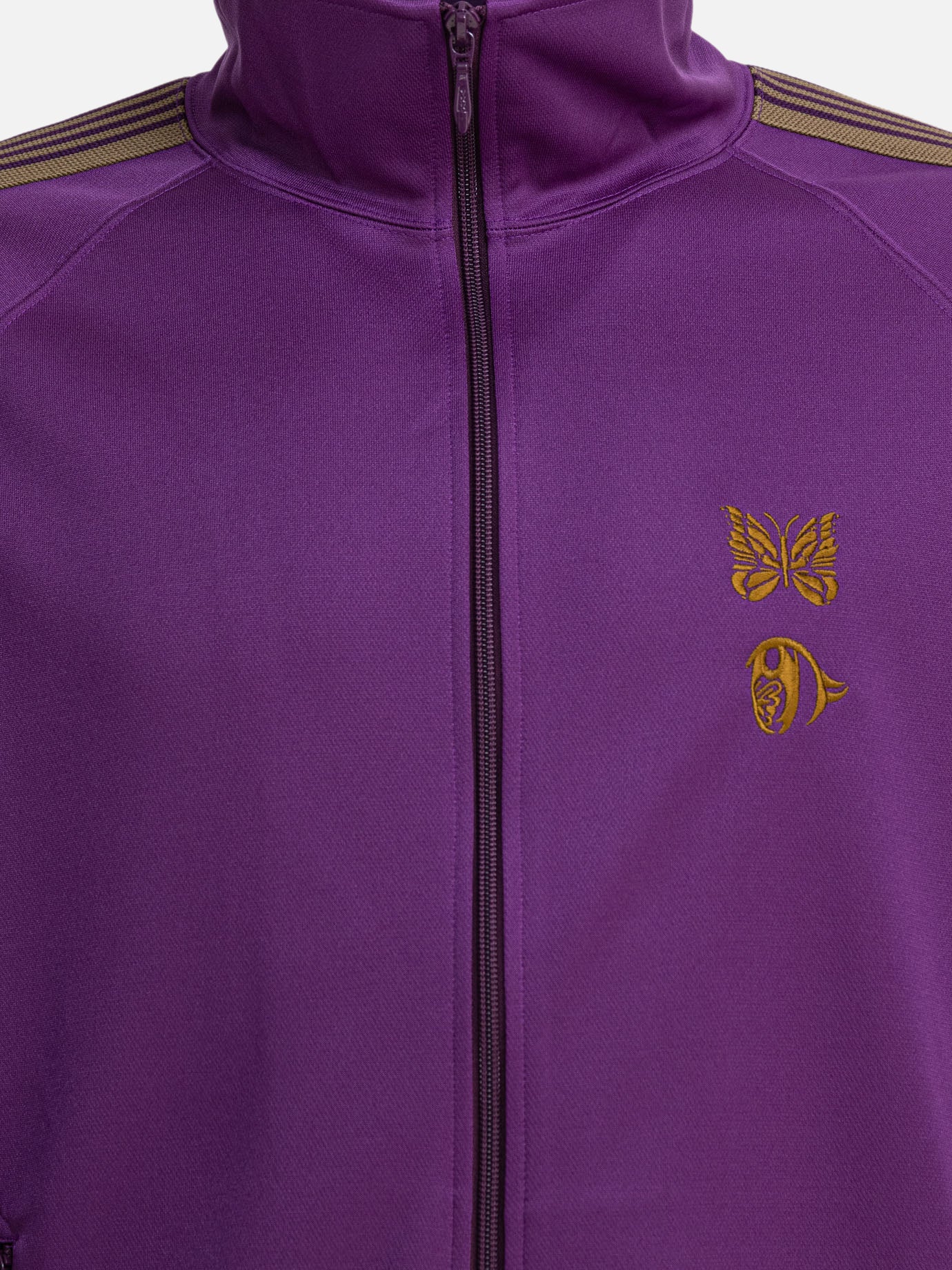 Felpe con zip Solid colour  Viola - Needles Uomo | PDP | VIETTI Online Store | thumbnail_3