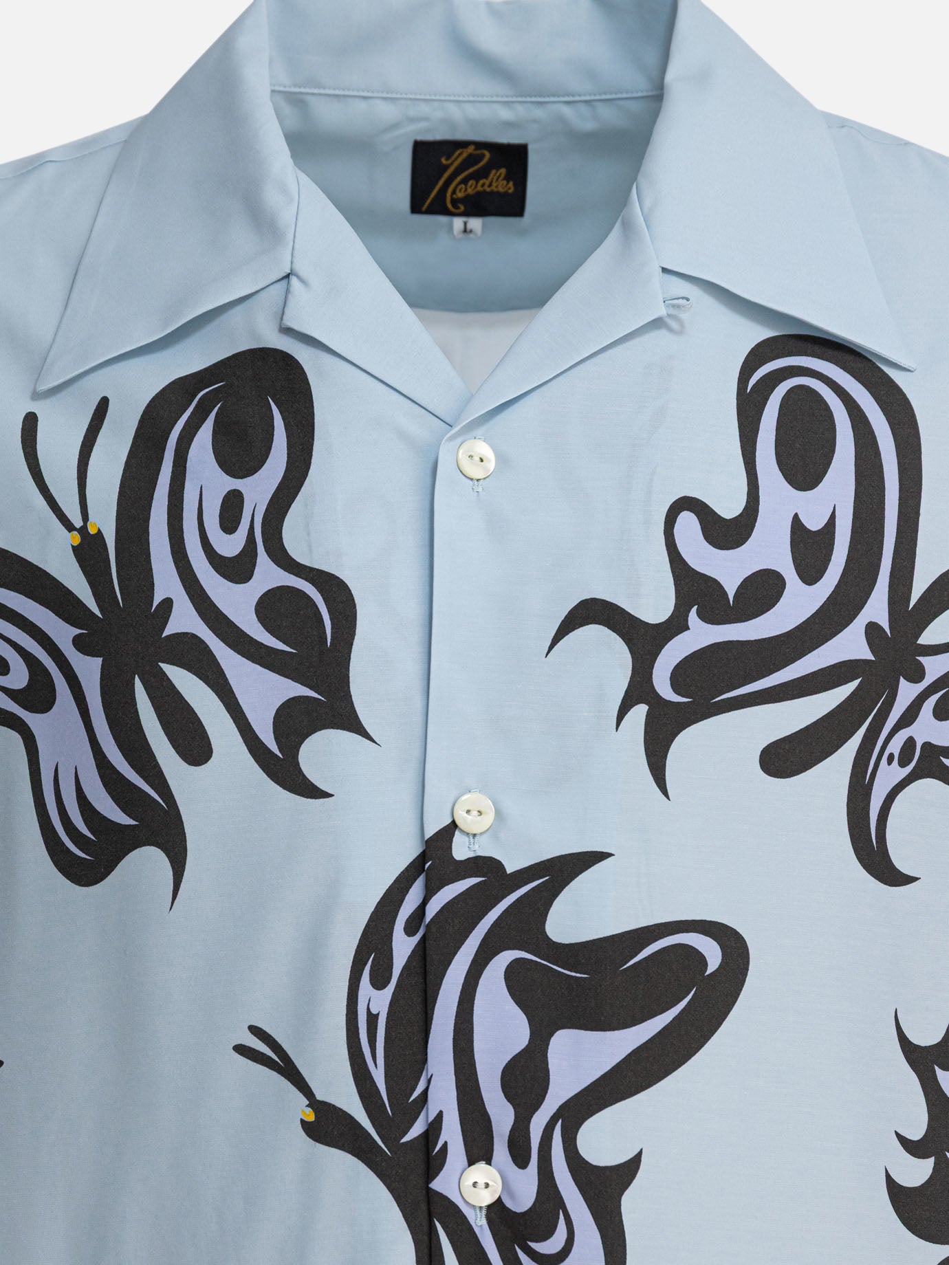 Needles &quot;One-Up&quot; shirt 19048327_M Light blue thumbnail_3