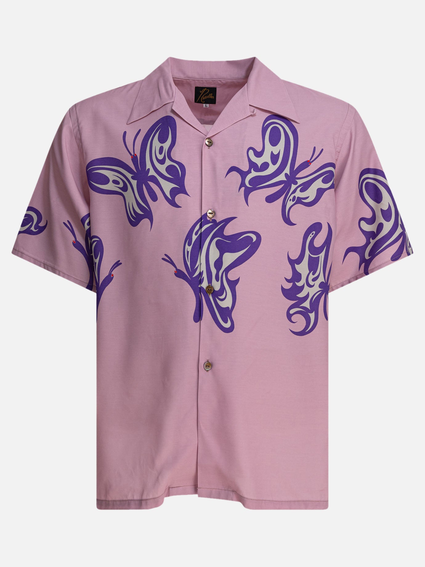 Needles "One-Up" shirt Pink